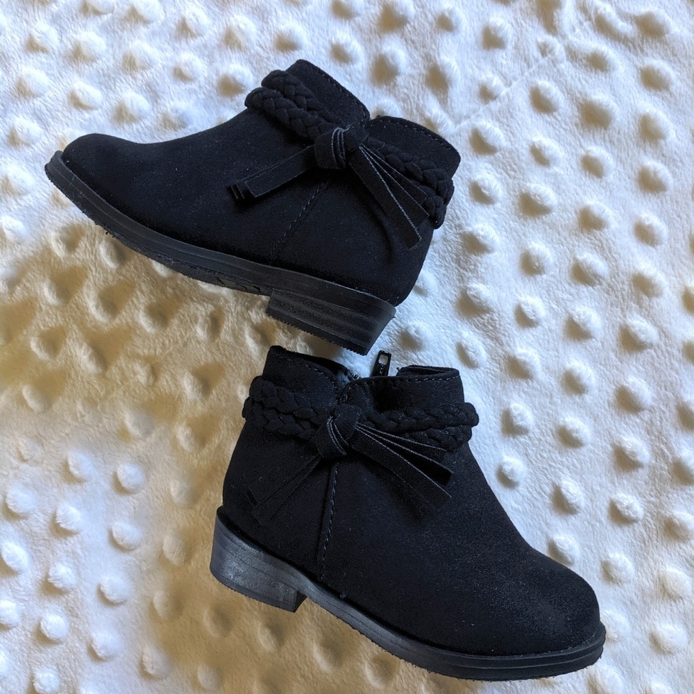 Garanimals black booties
